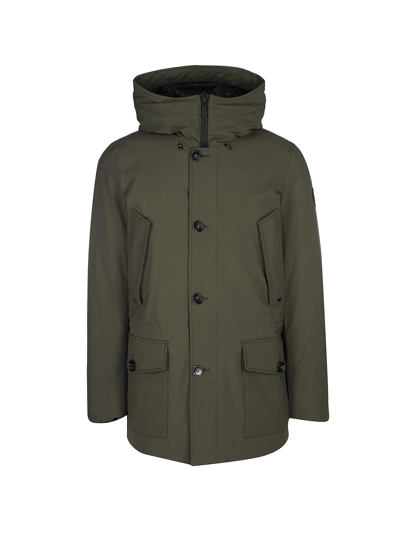 WOOLRICH | Daunenparka Regular Fit Arctic Stretch | grün